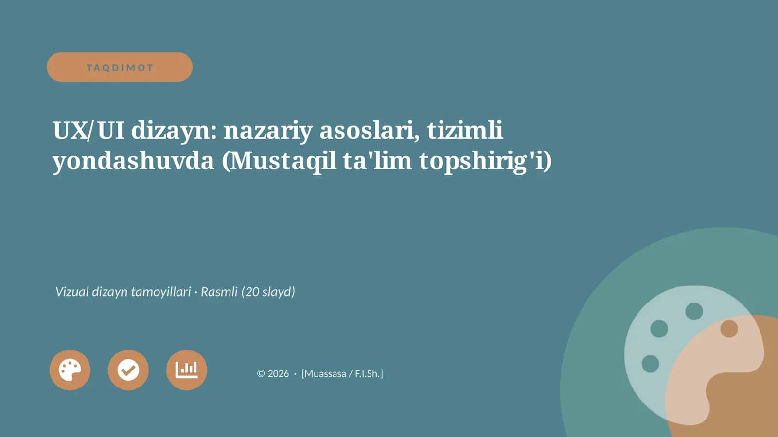 UX/UI dizayn: nazariy asoslari, tizimli yondashuvda 1