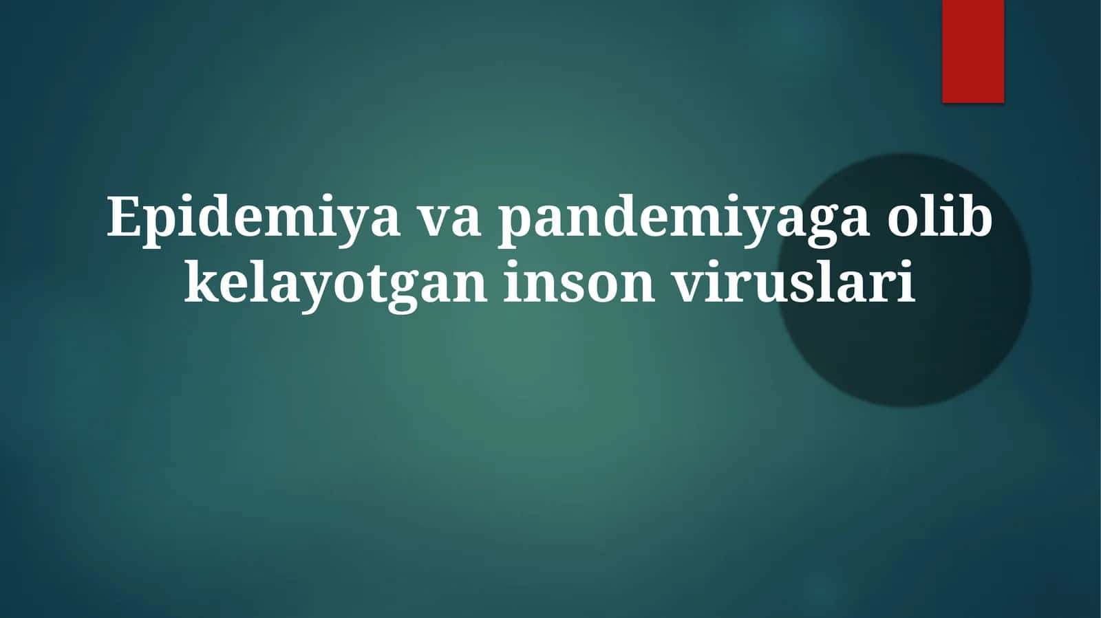 Viruslar haqida umumiy tushuncha 1