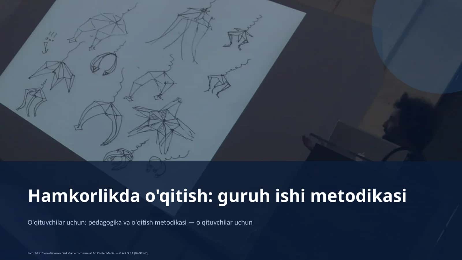 Hamkorlikda o'qitish: guruh ishi metodikasi 1