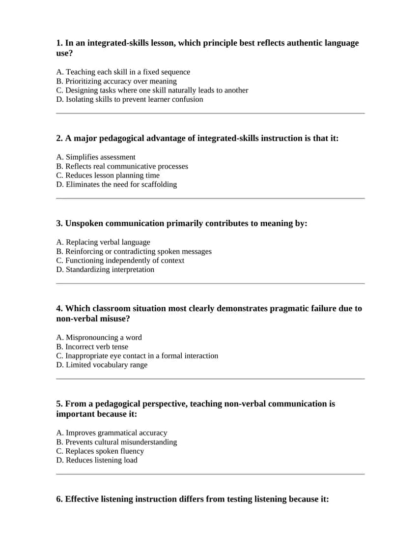 Integrated-Skills Instruction 1