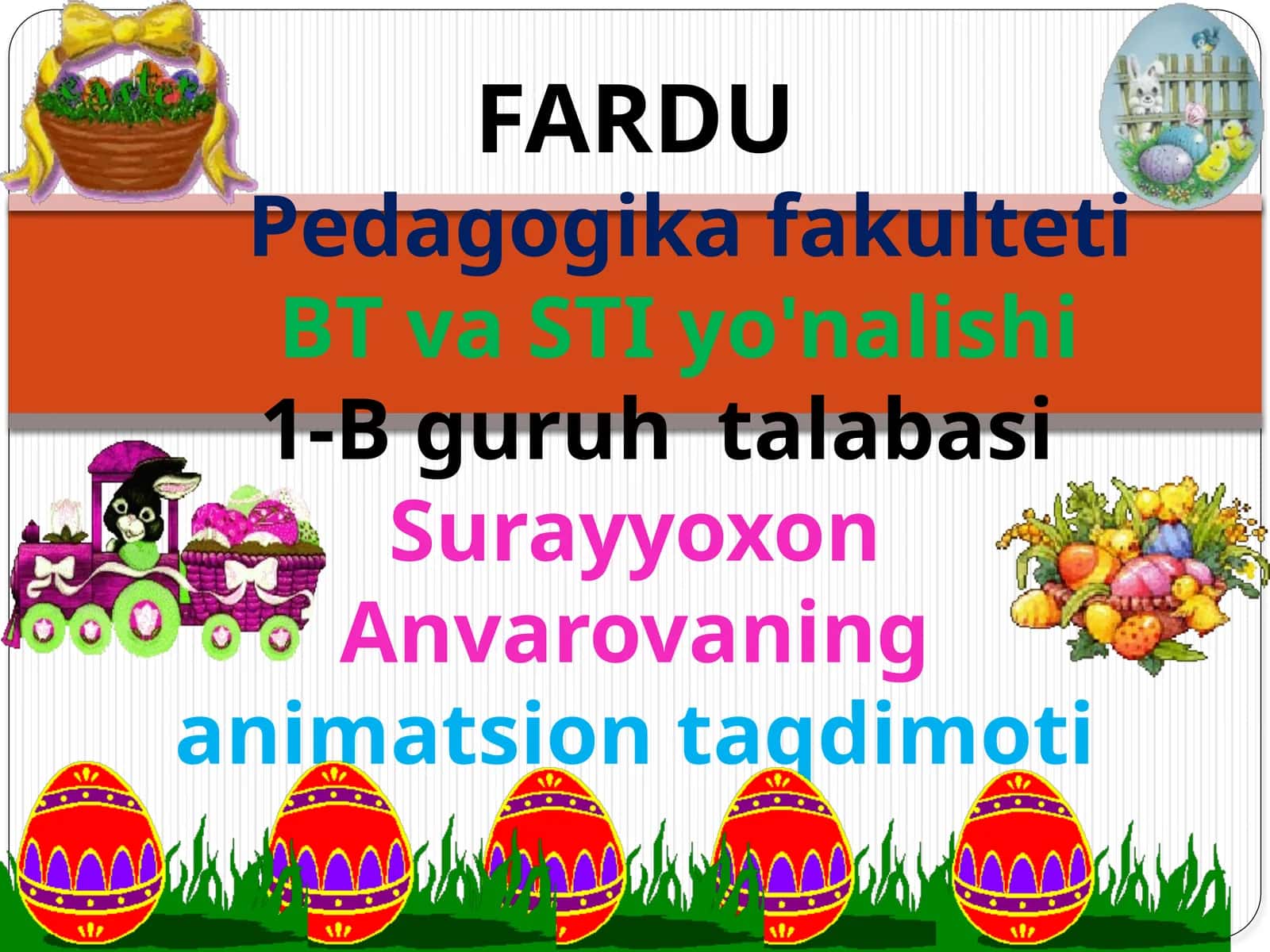 Animatsion taqdimoti 1