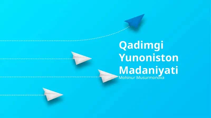 Qadimgi Yunoniston Madaniyati 1
