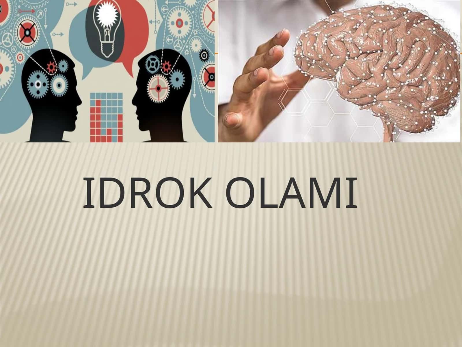 Idrok olami 1