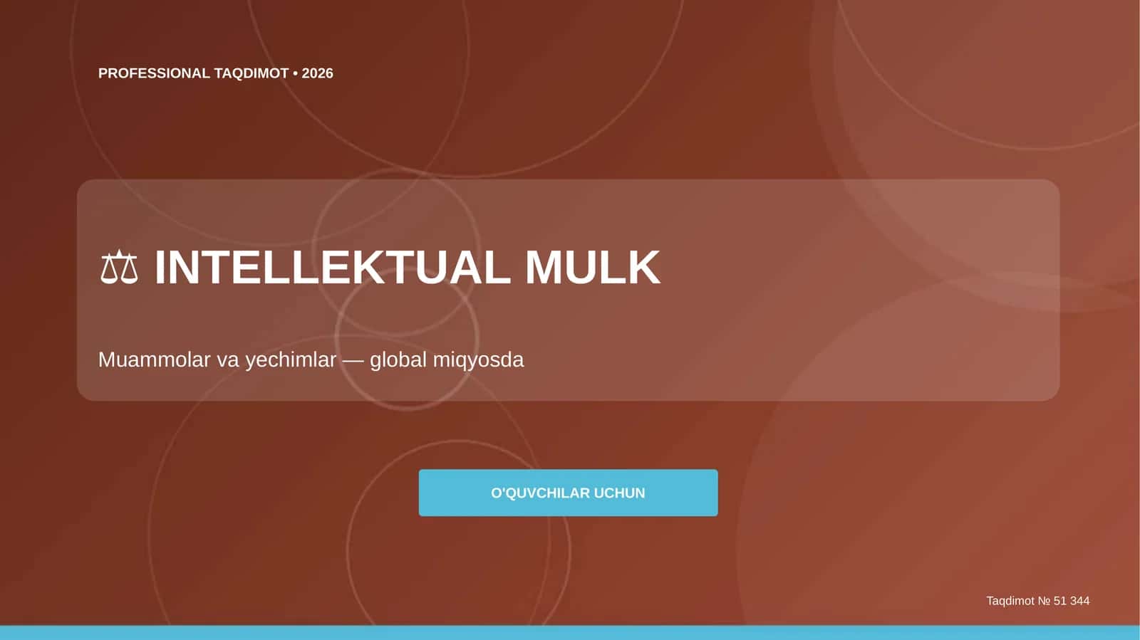 INTELLEKTUAL MULK 1