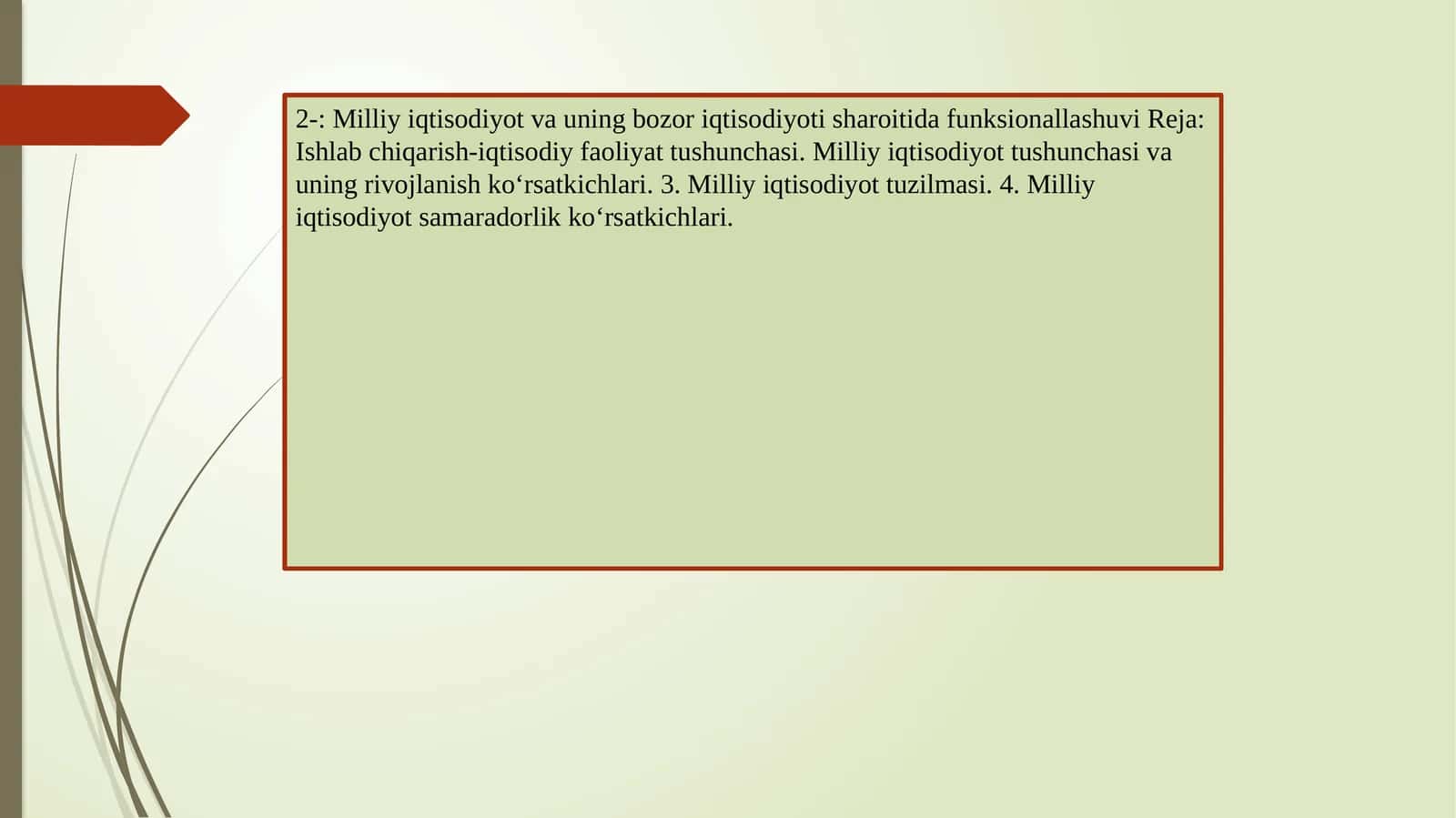 Ishlab chiqarish-iqtisodiy faoliyat 1