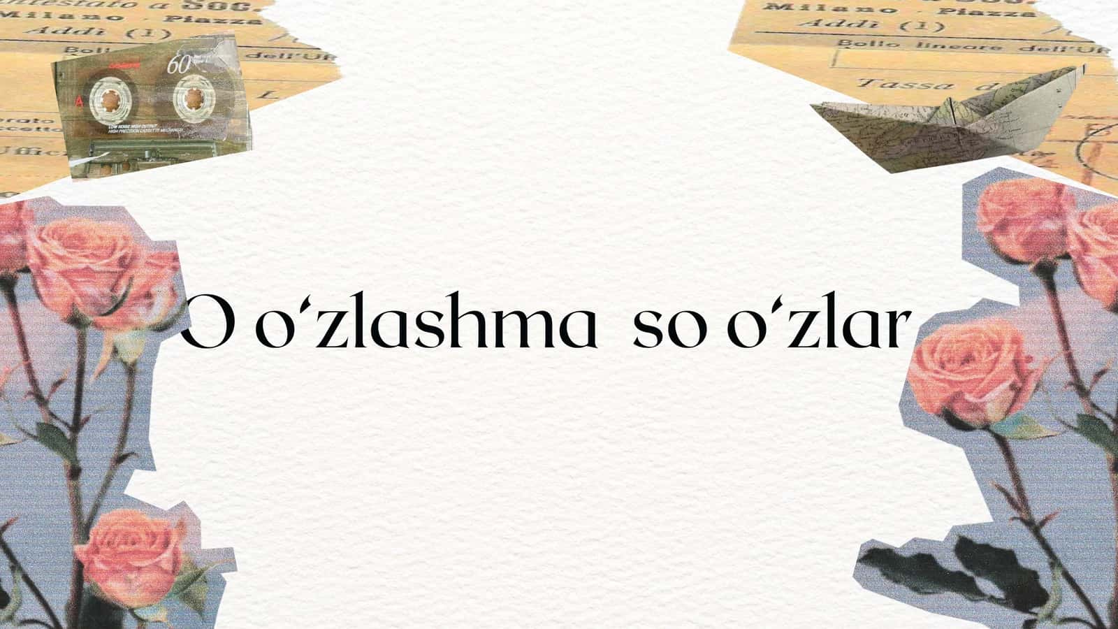 O'zlashma so'zlar 1
