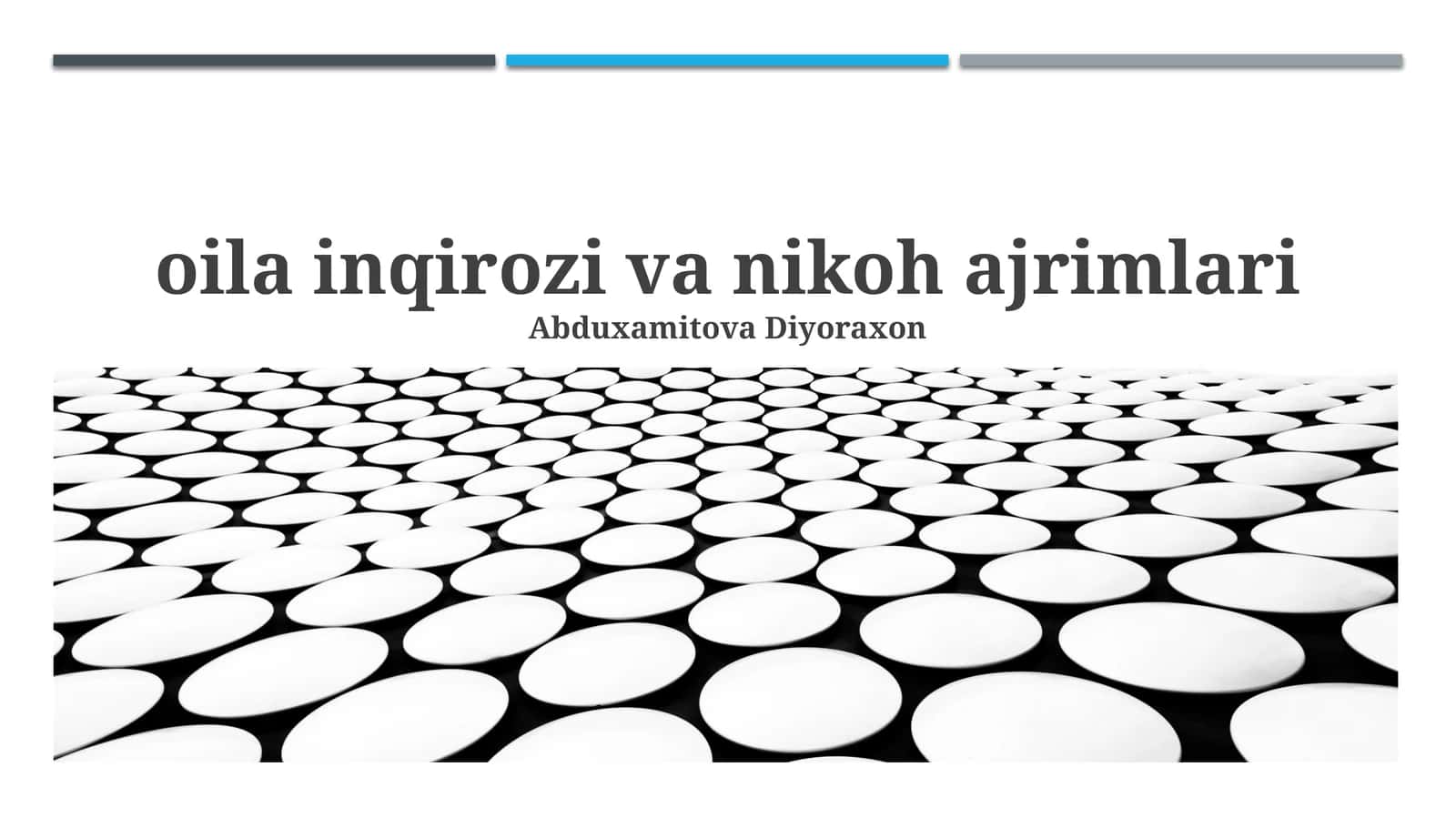 Oilaviy inqiroz va ajralish sabablari 1