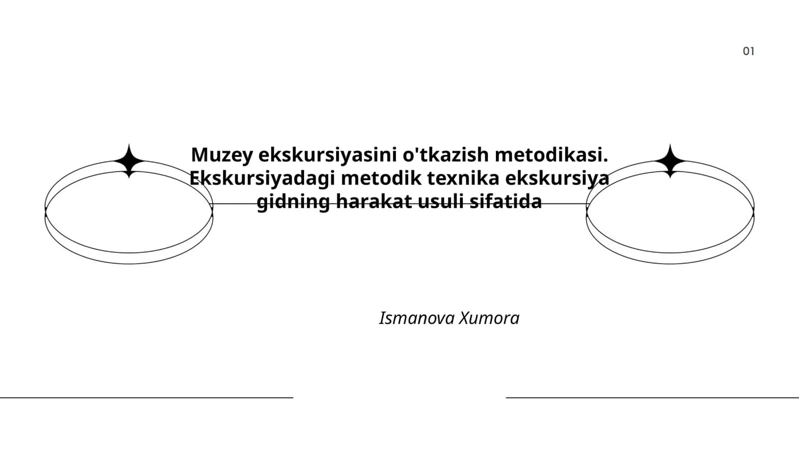 Muzey ekskursiyasini o'tkazish metodikasi 1
