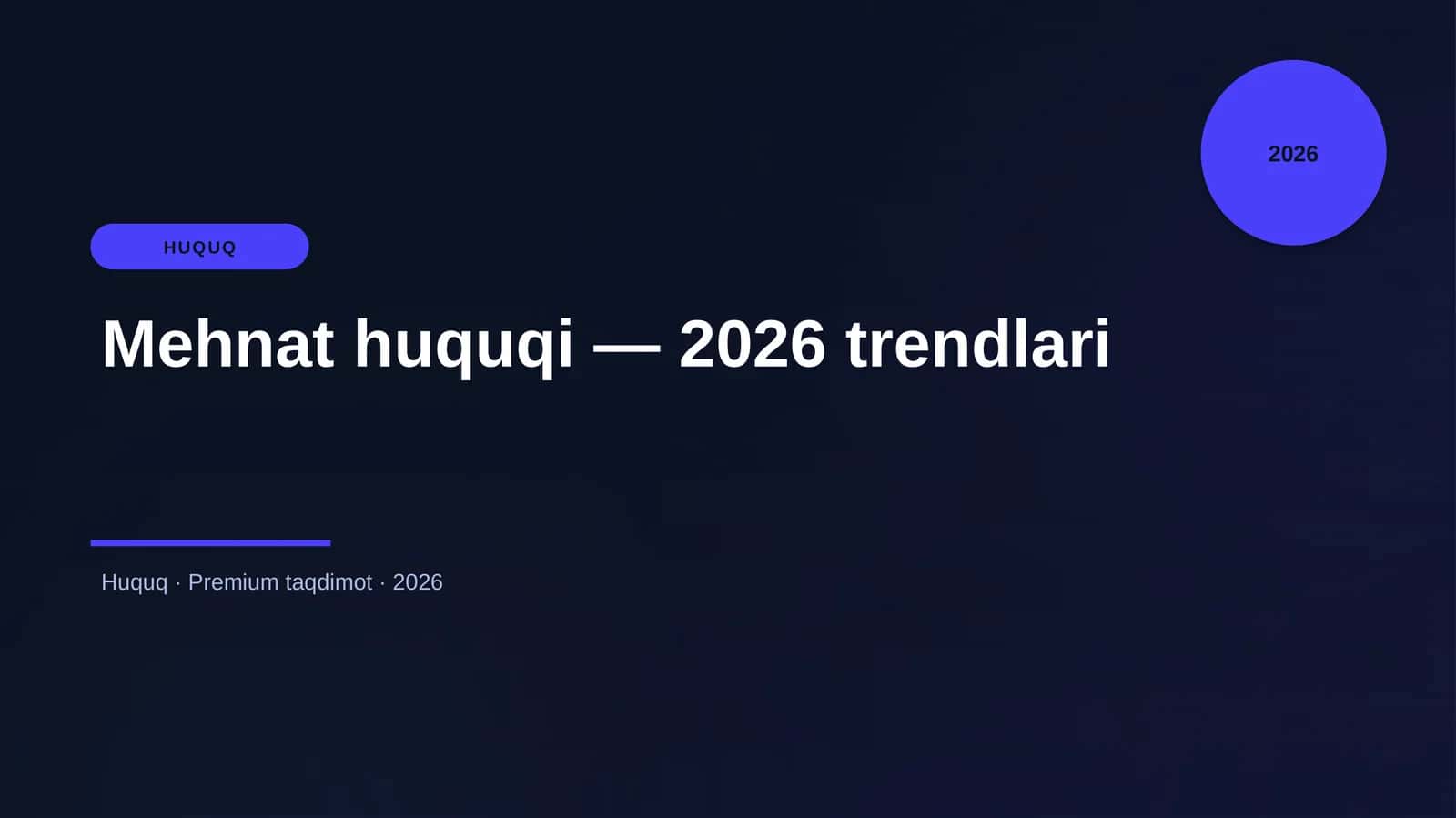 Mehmat huquqi — 2026 trendlari 1