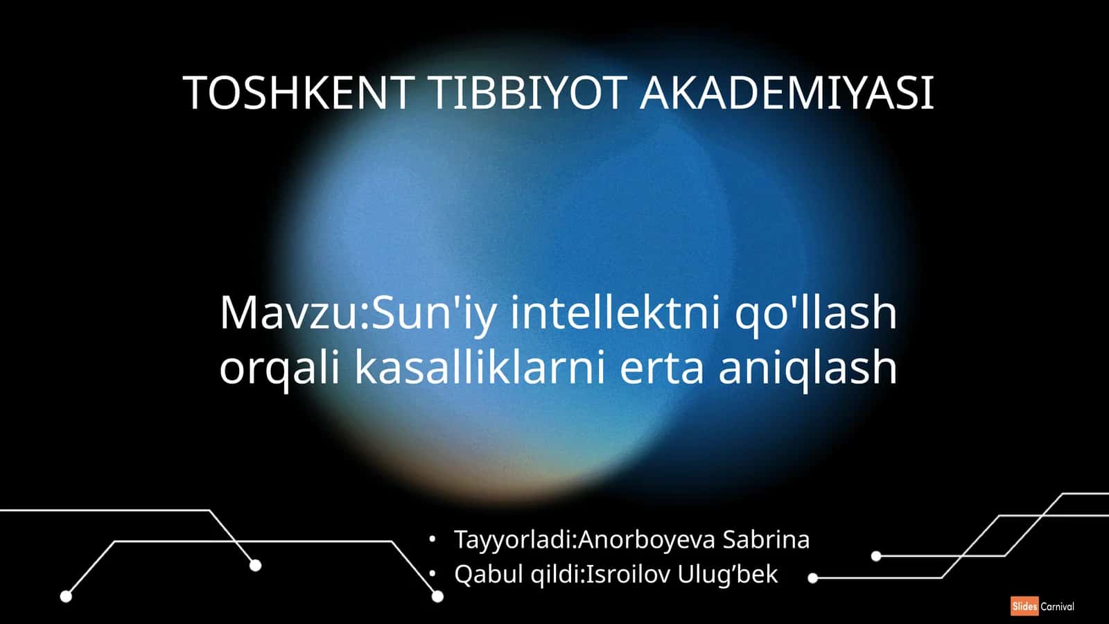 Sun'iy intellektni qo'llash orqali kasalliklarni erta aniqlash 1