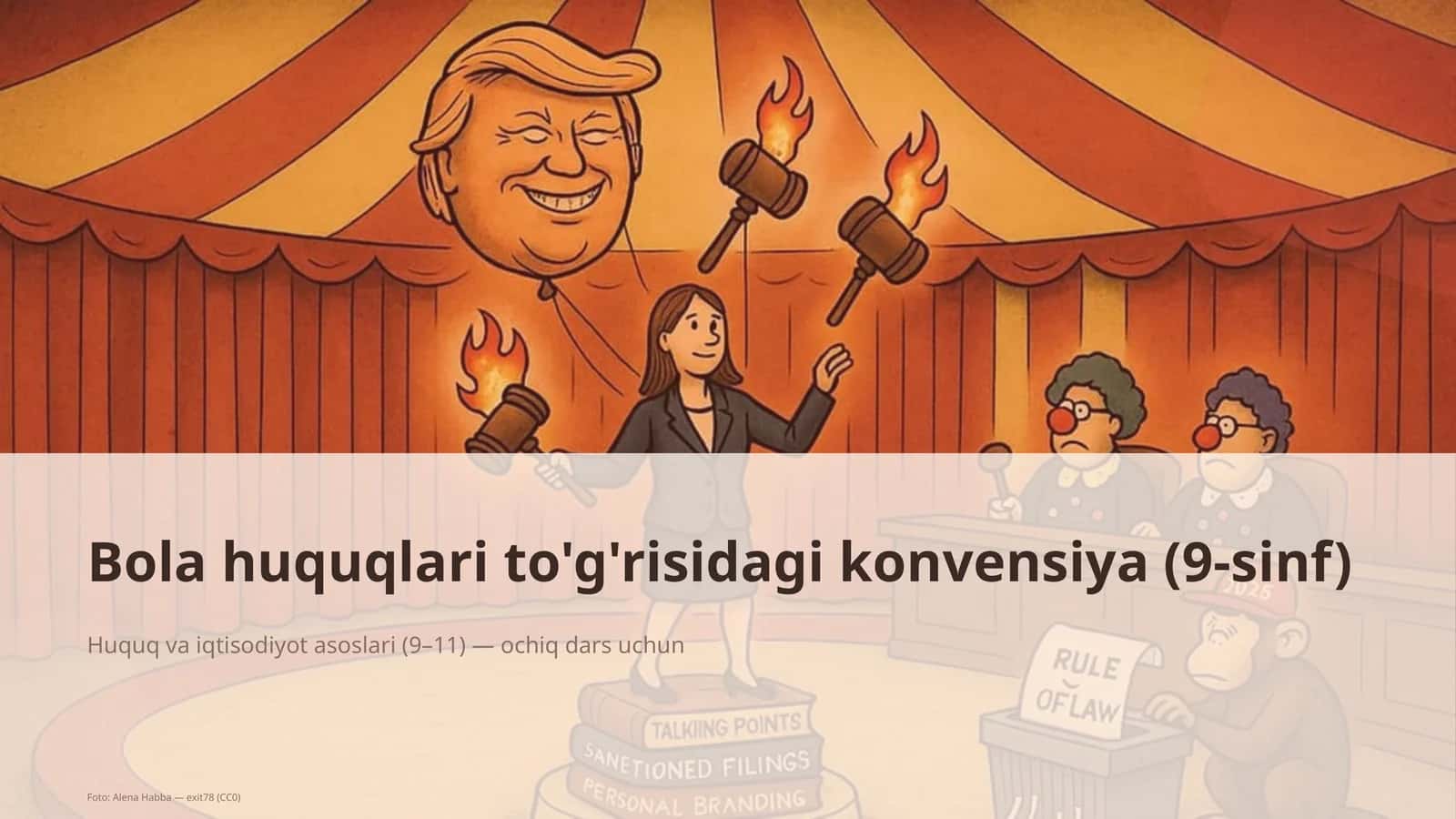 Bola huquqlari to'g'risidagi konvensiya (9-sinf) 1