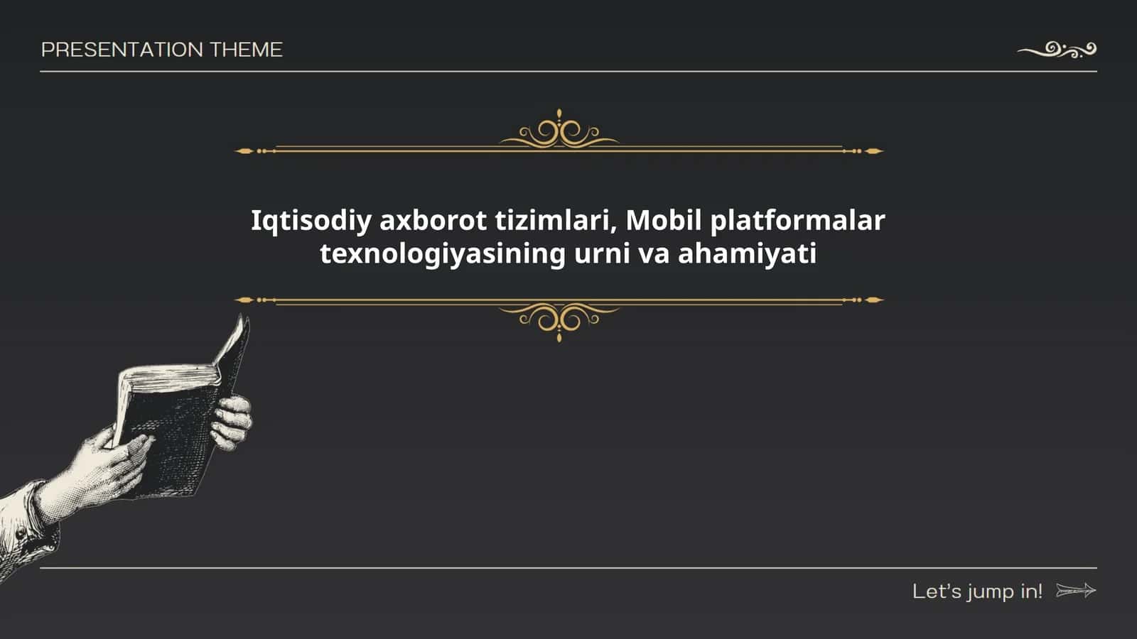 Iqtisodiy axborot tizimlari, Mobil platformalar texnologiyasining urni va ahamiyati 1