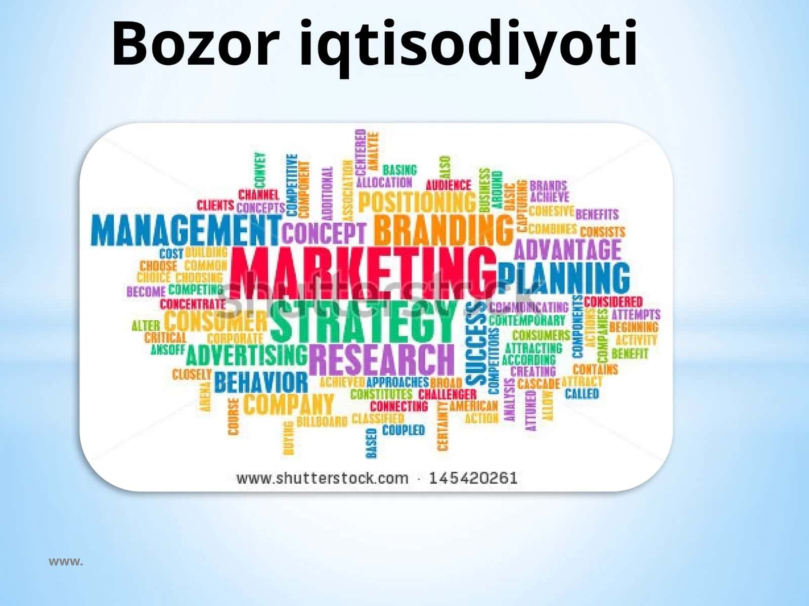 Bozoriqtisodiyoti 1