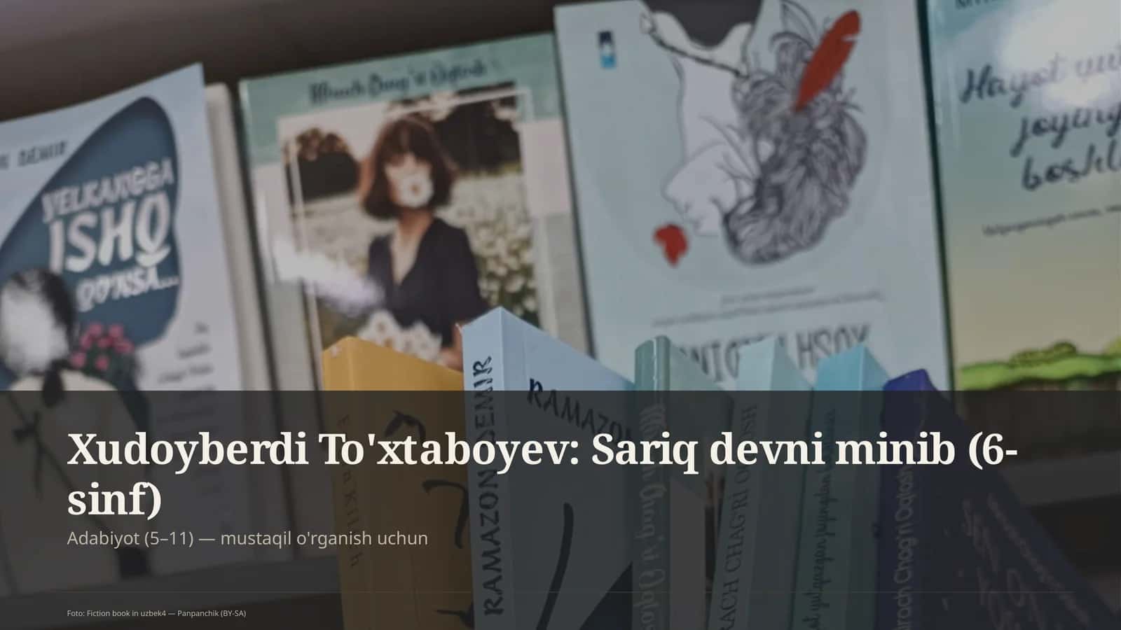 Sariq devni minib (6-sinf) 1