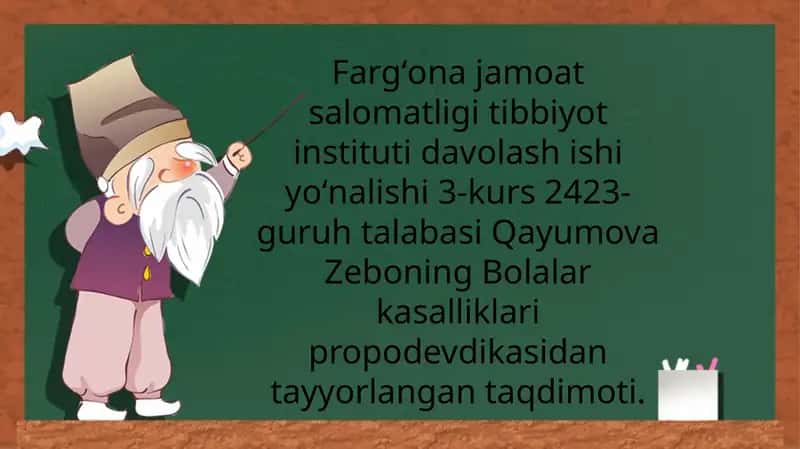 Fargʻona jamoatsalomatligi tibbiyoti 1