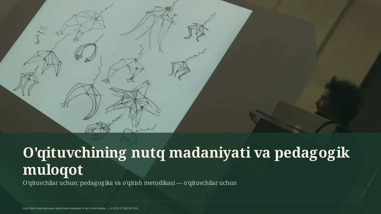 O'qituvchining nutq madaniyati va pedagogik muloqot 1