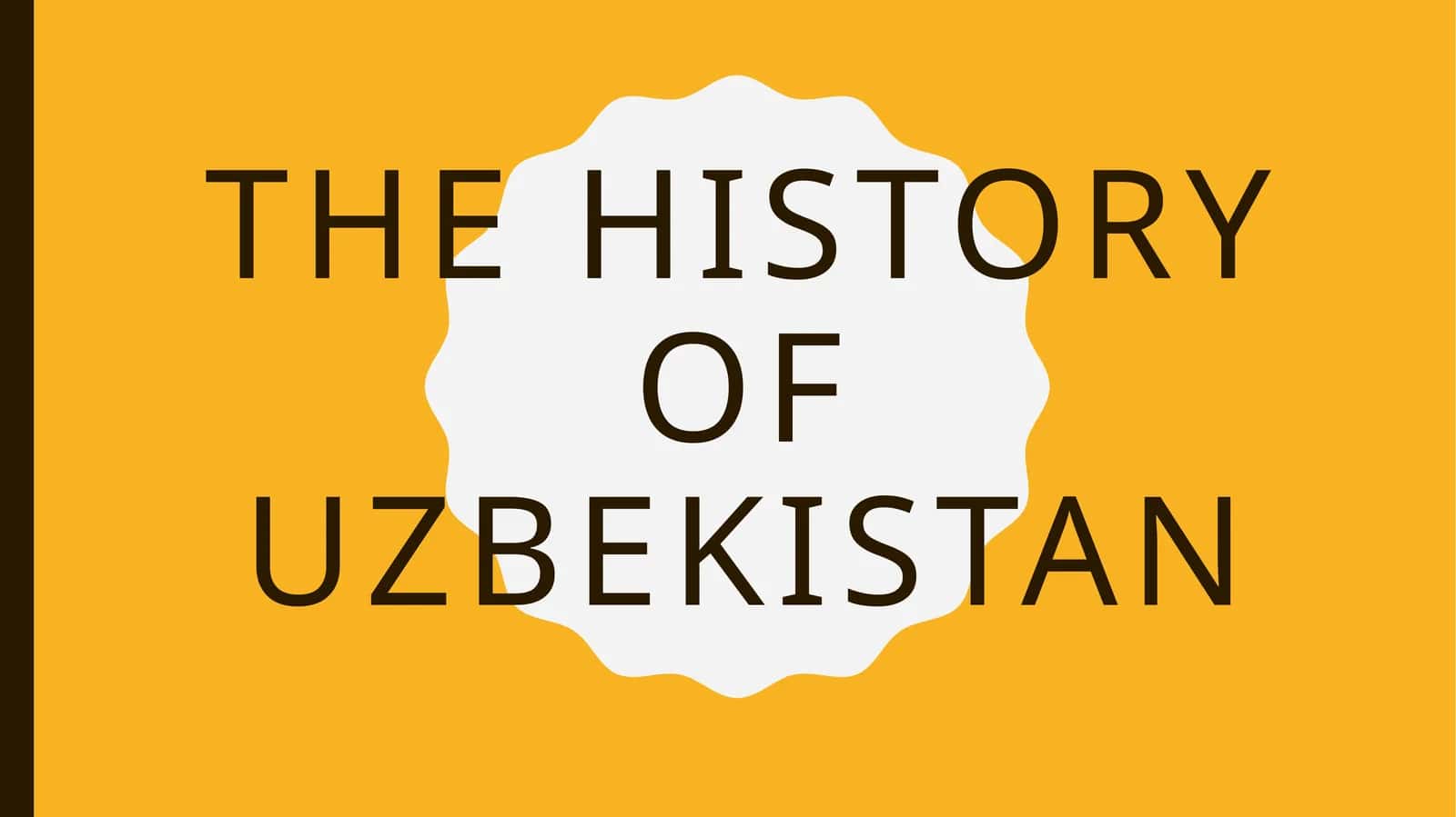 Ўзбекистон ўлкашунослиги фани 1