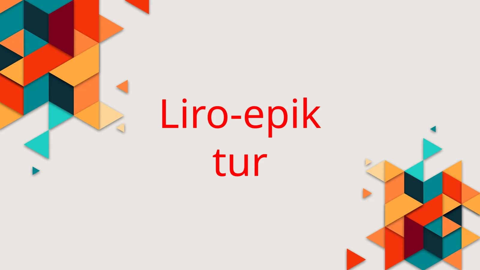 Liro-epiktur 1