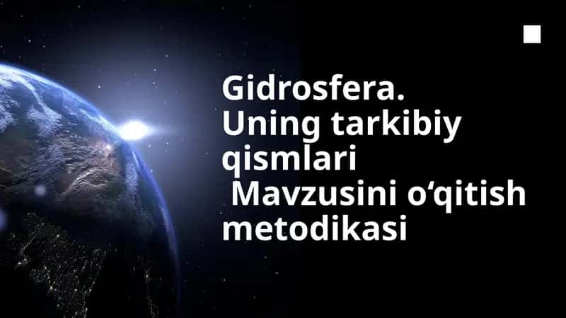 Gidrosfera 1