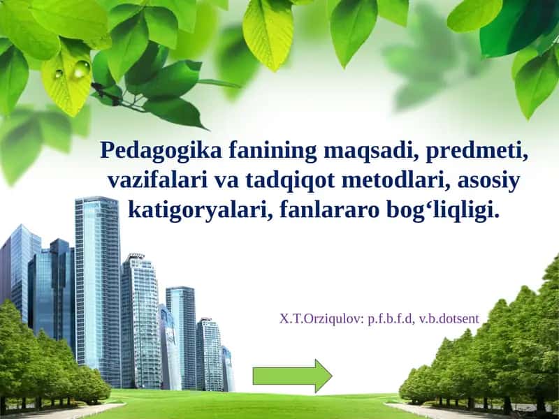 Pedagogika 1