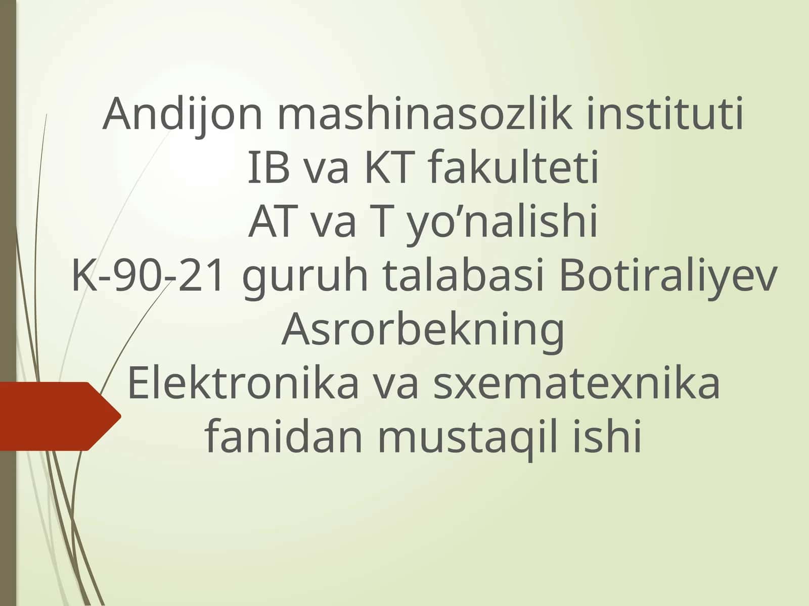 Yarimo’tkazgichlar fiziika xossalari 1