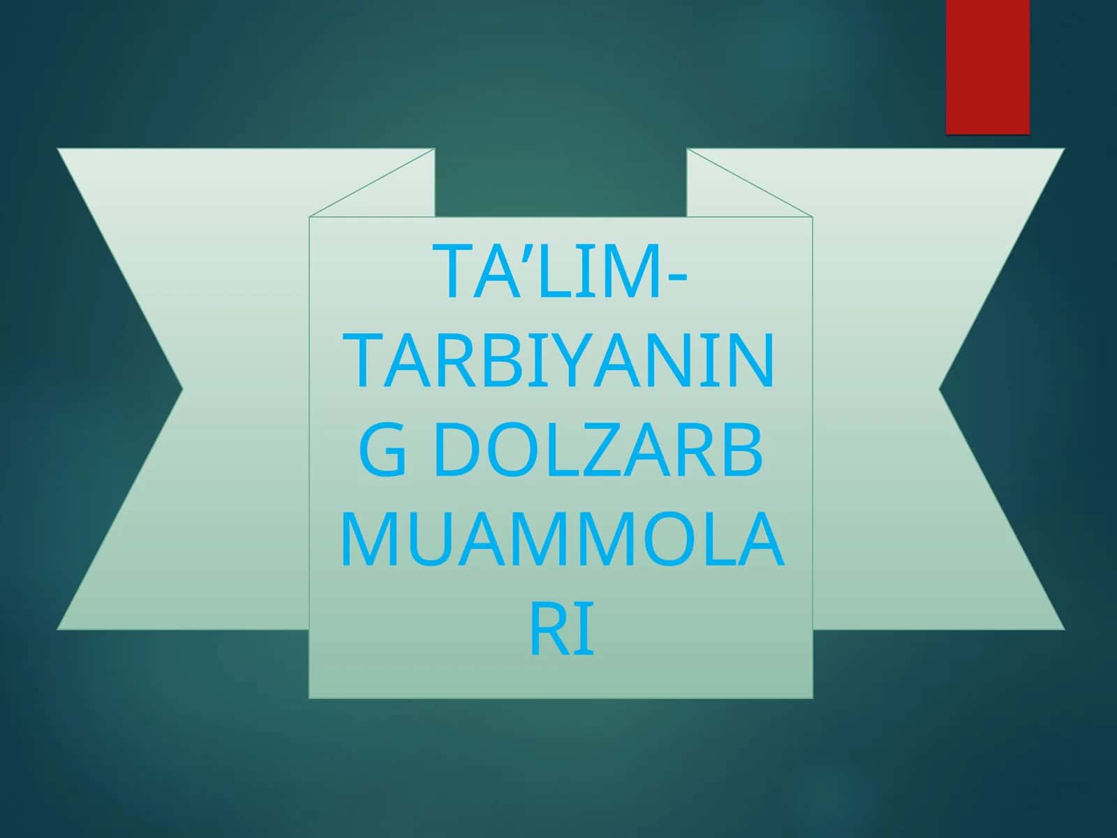 TA’LIM-TARBIYANING DOLZARB MUAMMOLARI VIRTUAL PEDAGOGIKANING SHAXS SHAKLLANISHIGA TA’SIRI 1