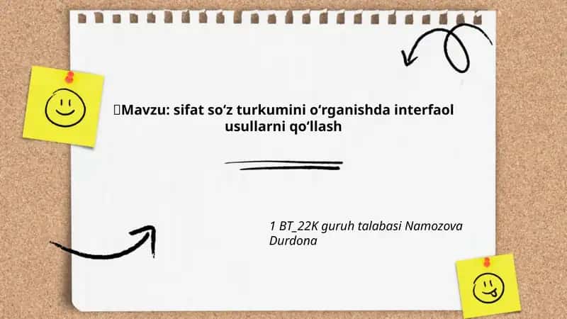 Interfaol Usullarni Qo'llash 1