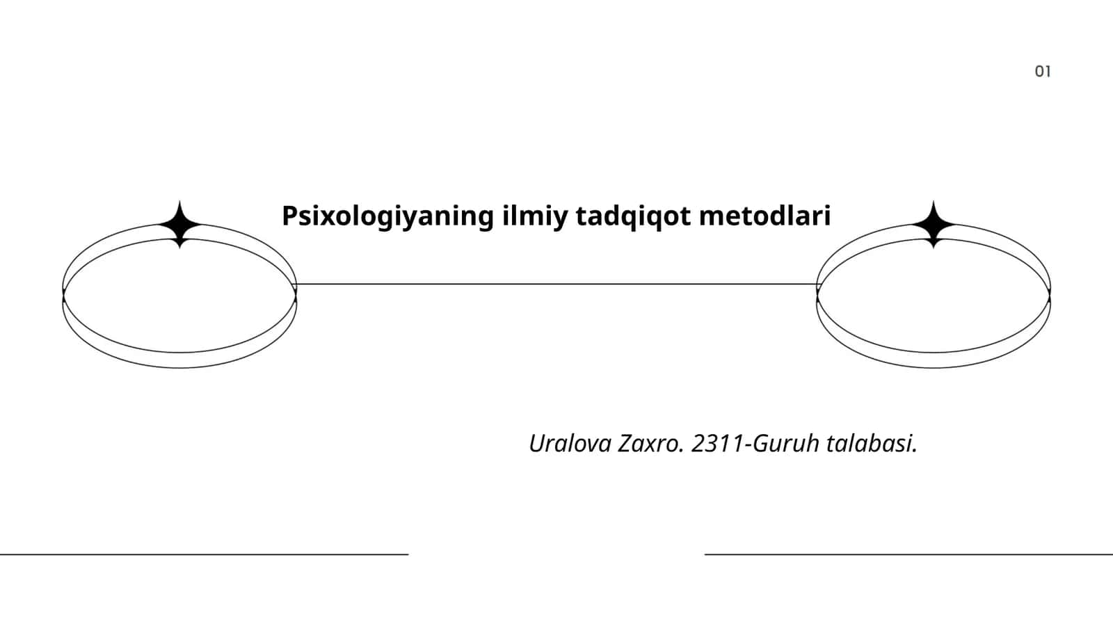 Psixologiyaning ilmiy tadqiqot metodlari 1