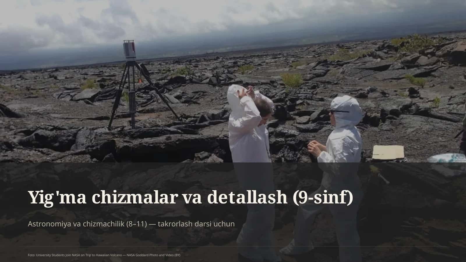 Yig'ma chizmalar va detallash (9-sinf) 1
