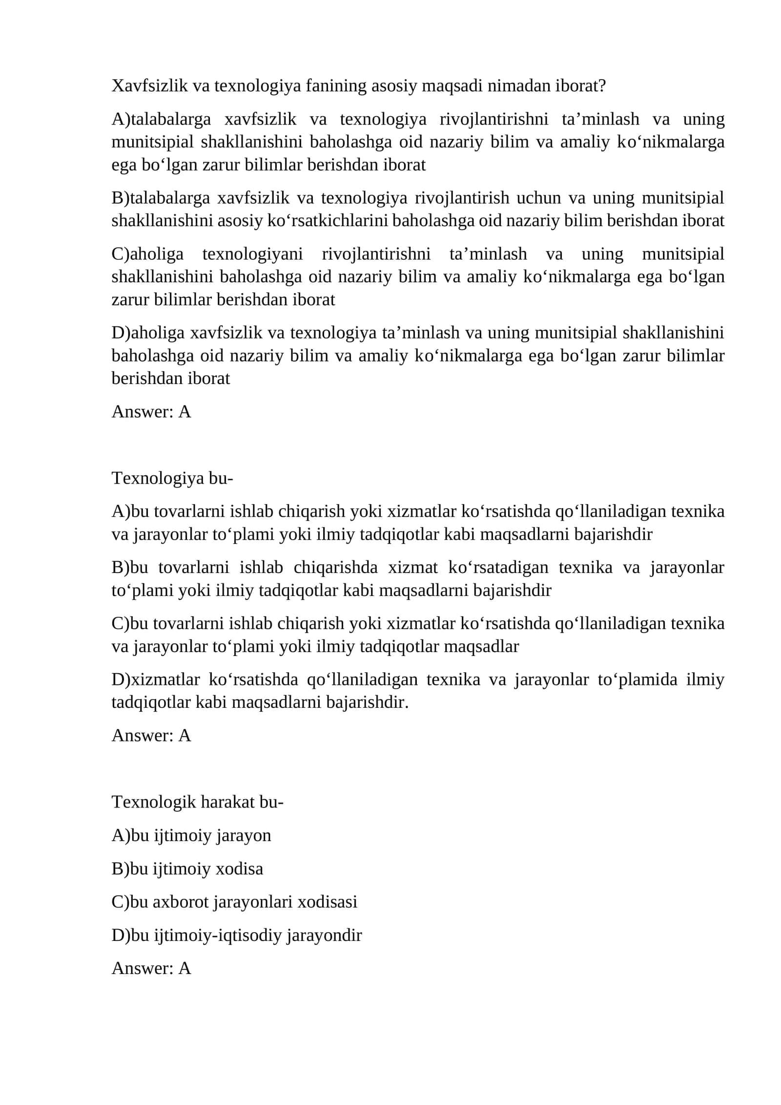 Texnologiya bu 1