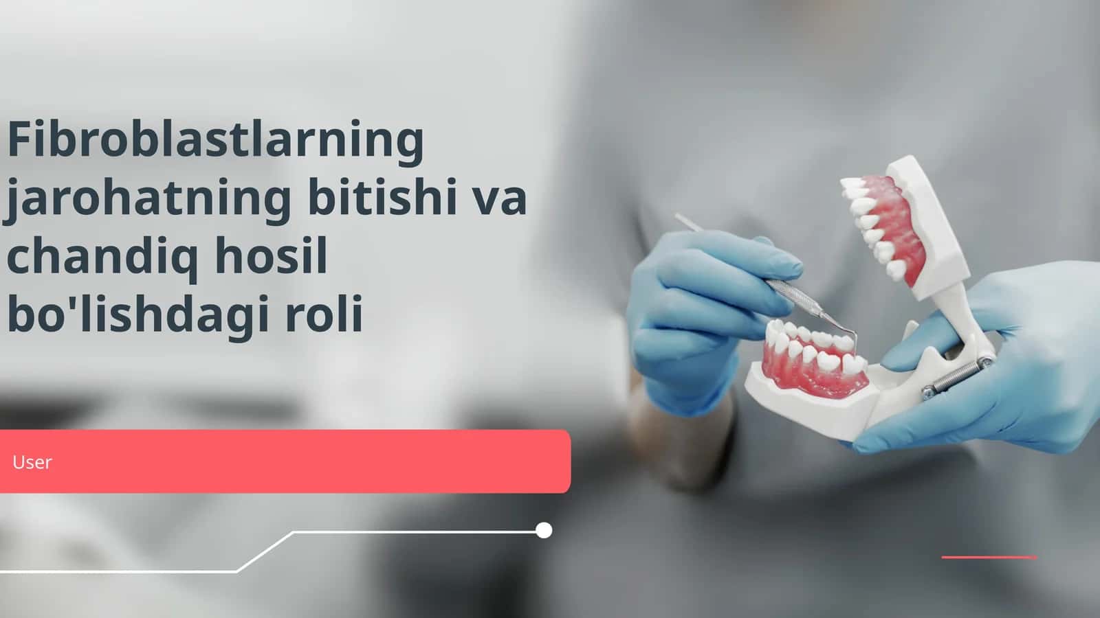 Fibroblastlarning jarohatning bitishi va chandiq hosil bo'lishdagi roli 1