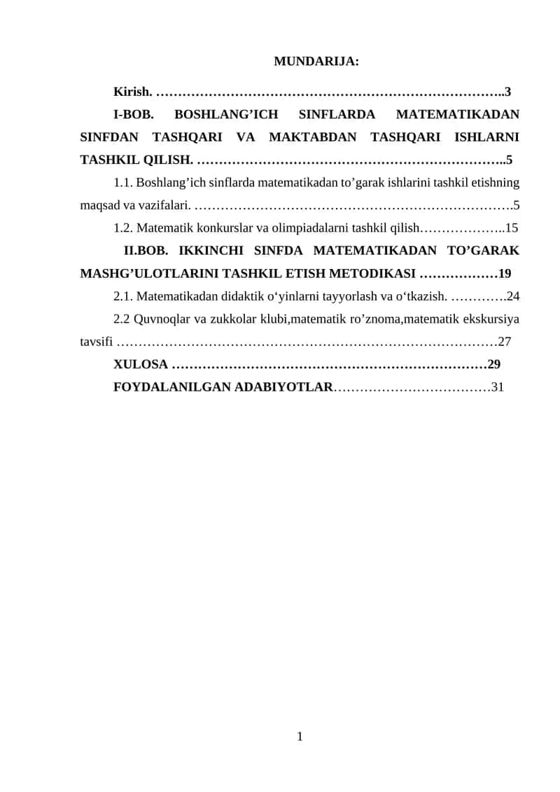 Kurs ishining dolzarbligi O‘zbekiston Respublikasi Qomusi 1