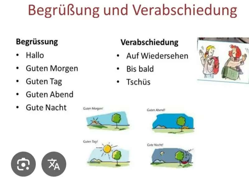 BegrufSung und Verabschiedung 1