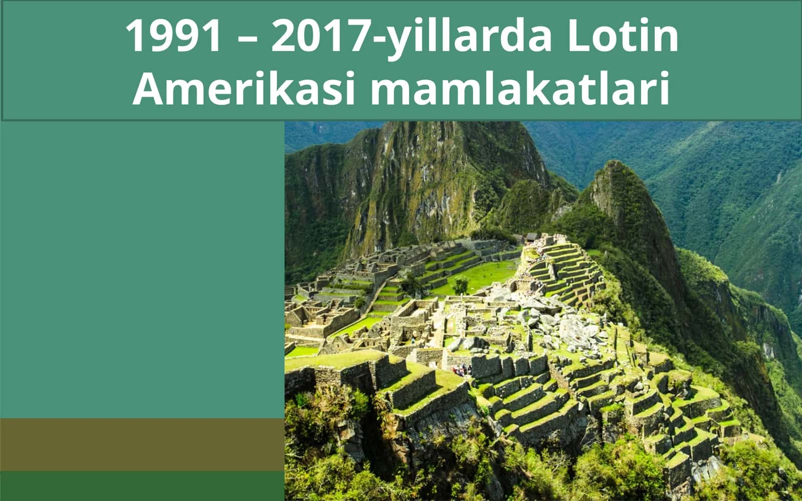 1991 – 2017-yillarda Kavkazorti davlatlari 1