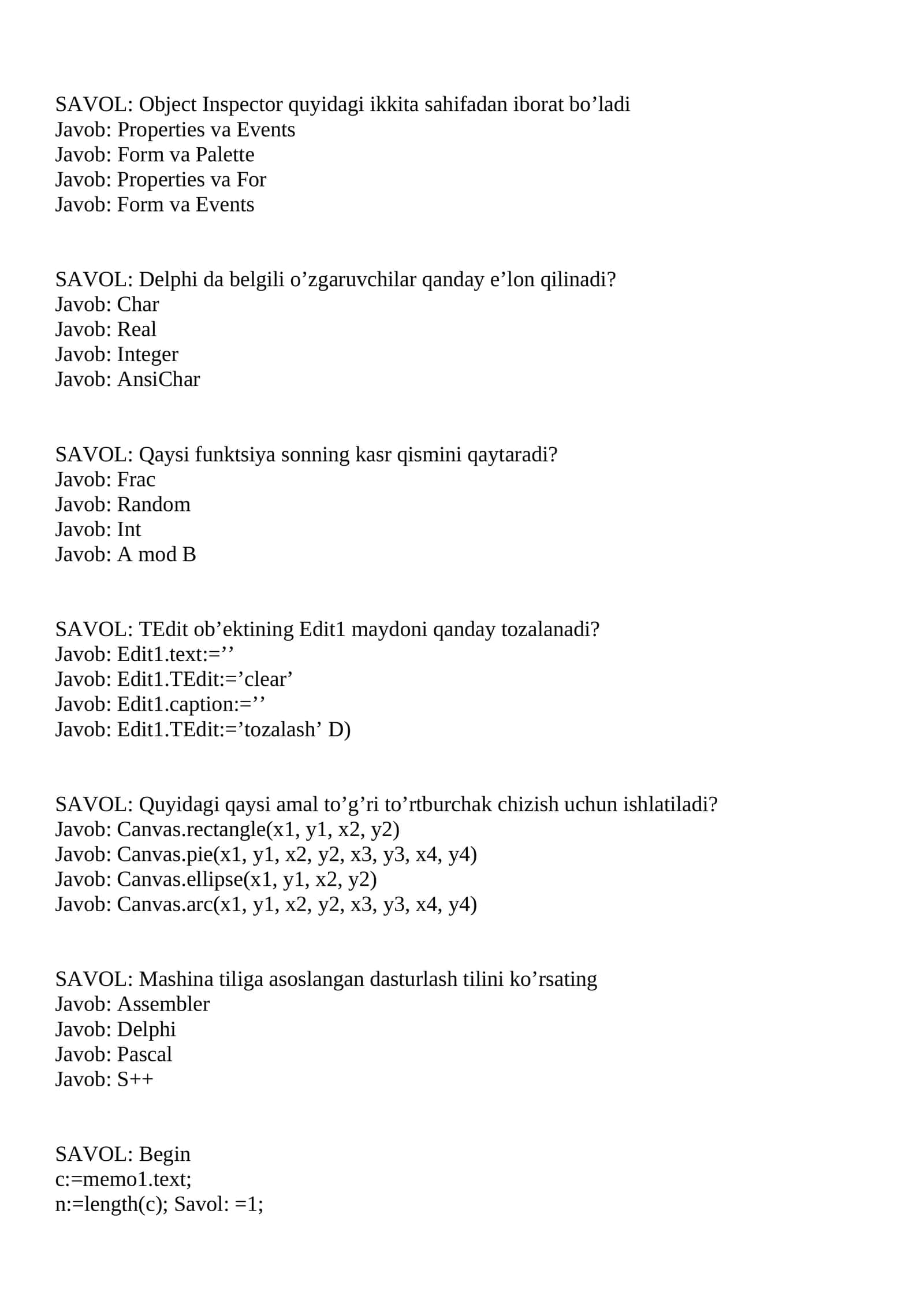 Assembler 1