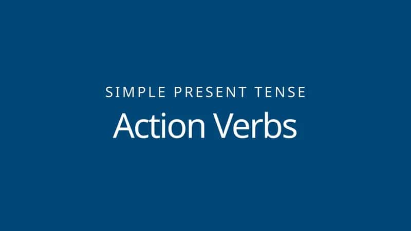 Action Verbs 1