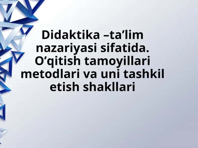 Didaktika 1