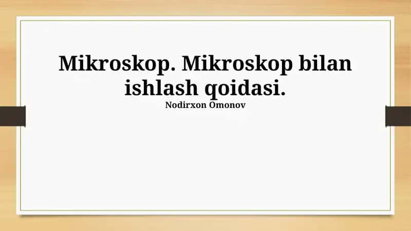 Mikroskop 1