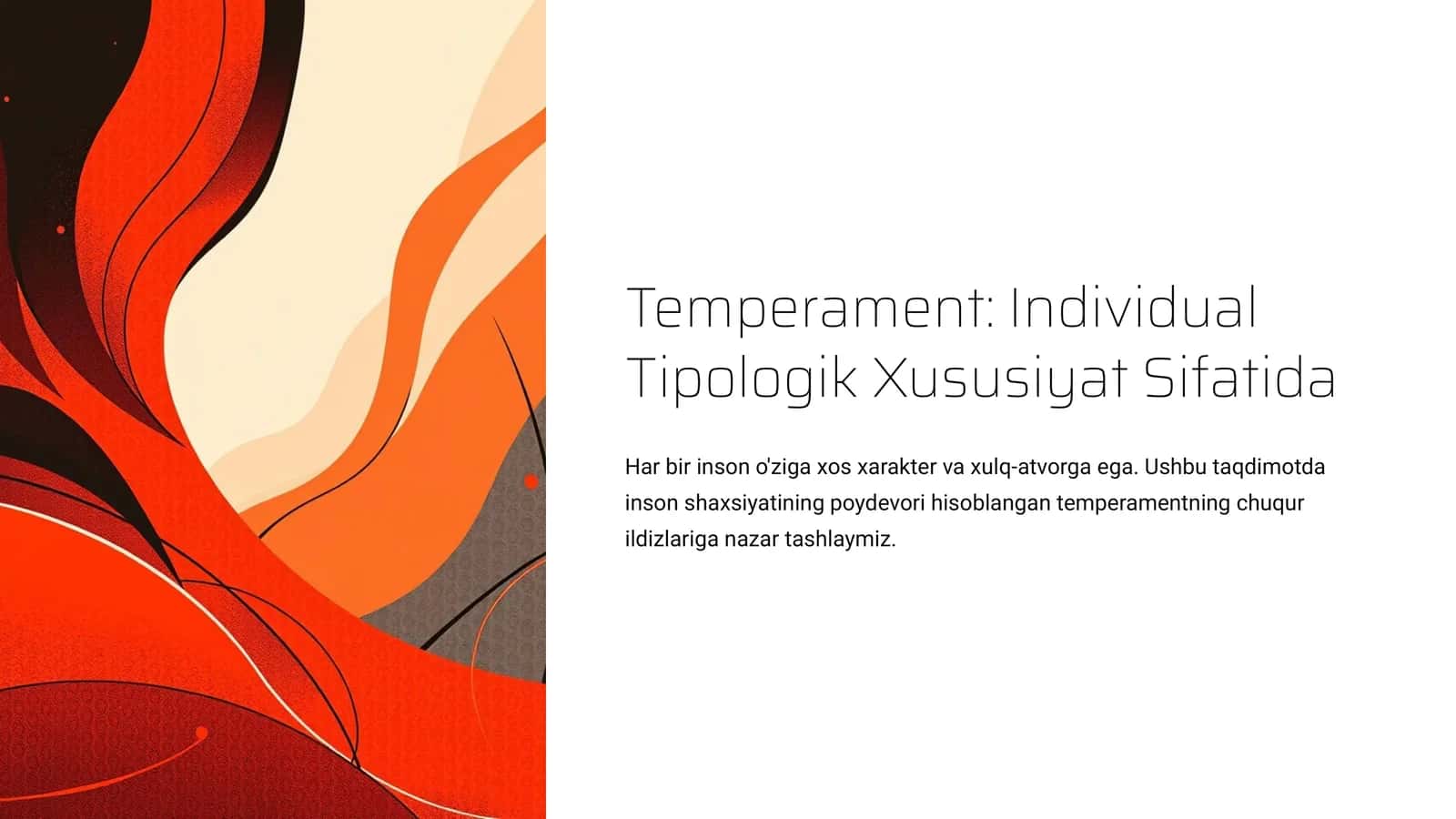 Temperament Individual Tipologik Xususiyat Sifatida 1