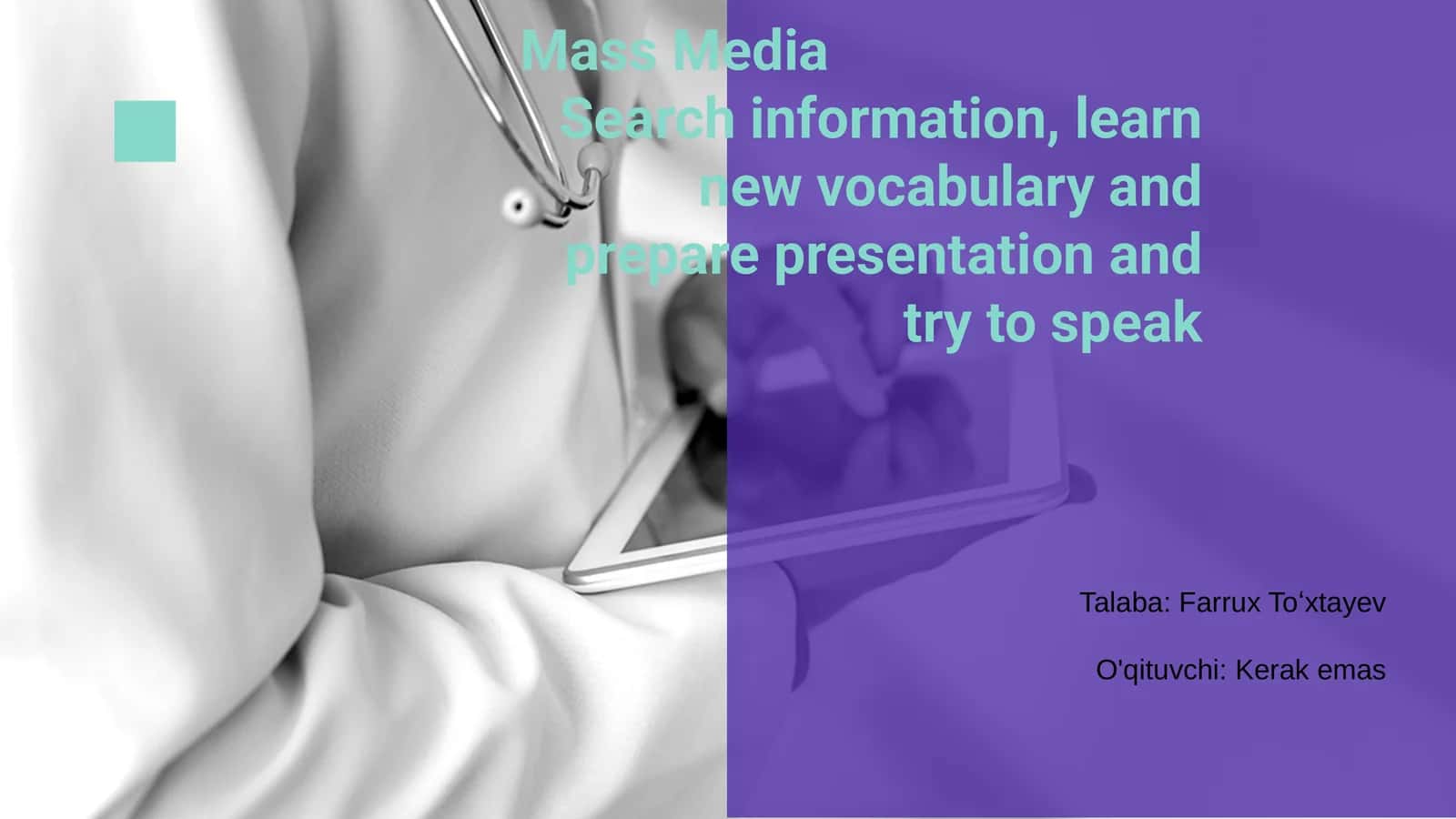 Mass Media 1