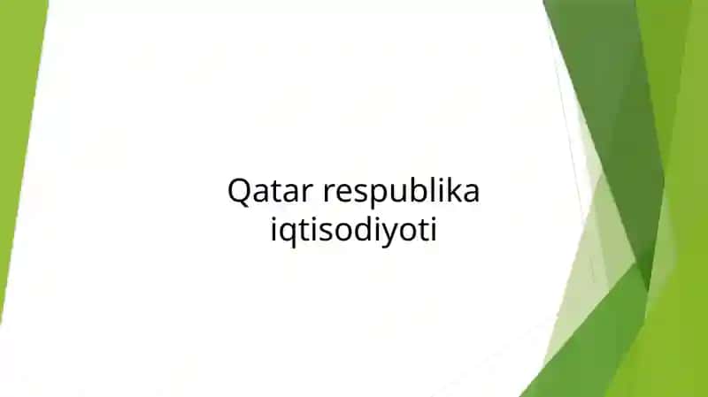 Qatar respublika iqtisodiyoti