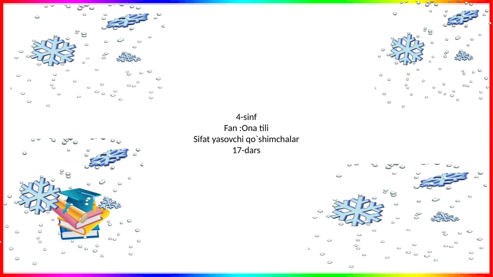 Sifat yasovchi qo`shimchalar 1