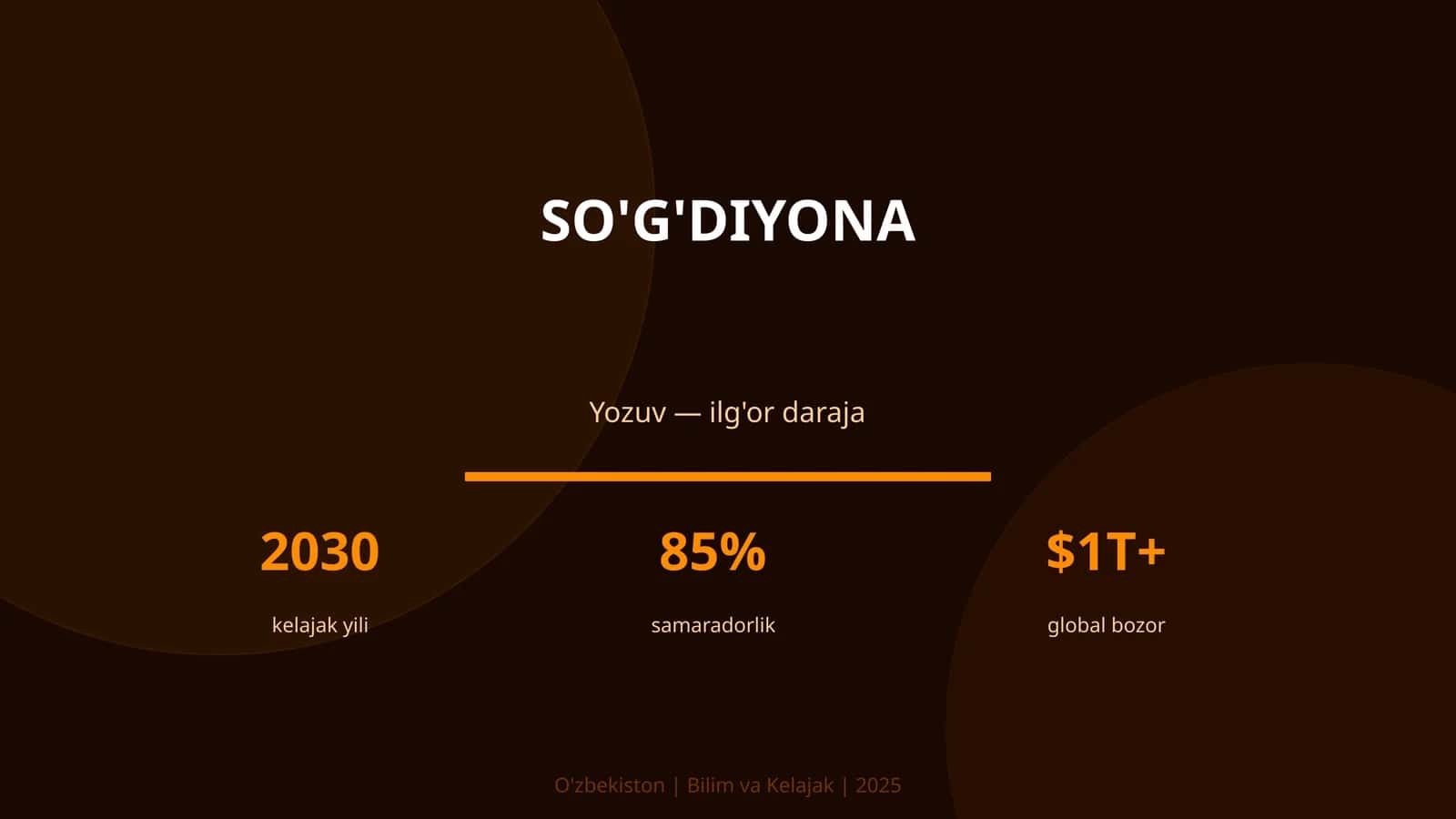 SO'G'DIYONA 1