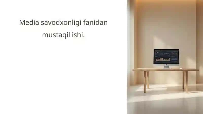Media savodxonlik rivojlantirish yo’llari