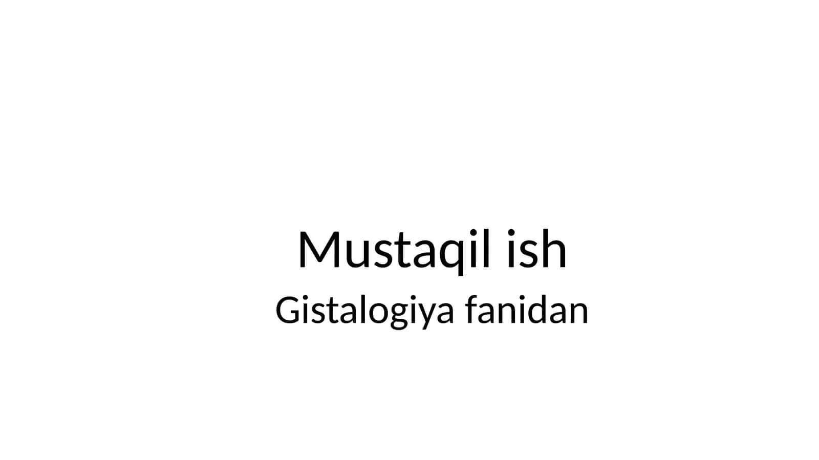 Hazim nayining limfoid tuzulmasi 1
