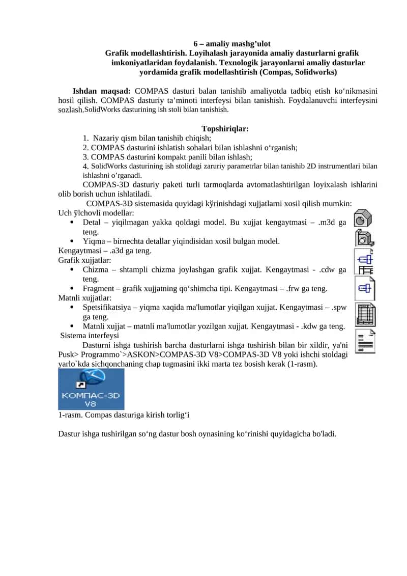 Grafik modellashtirish 1