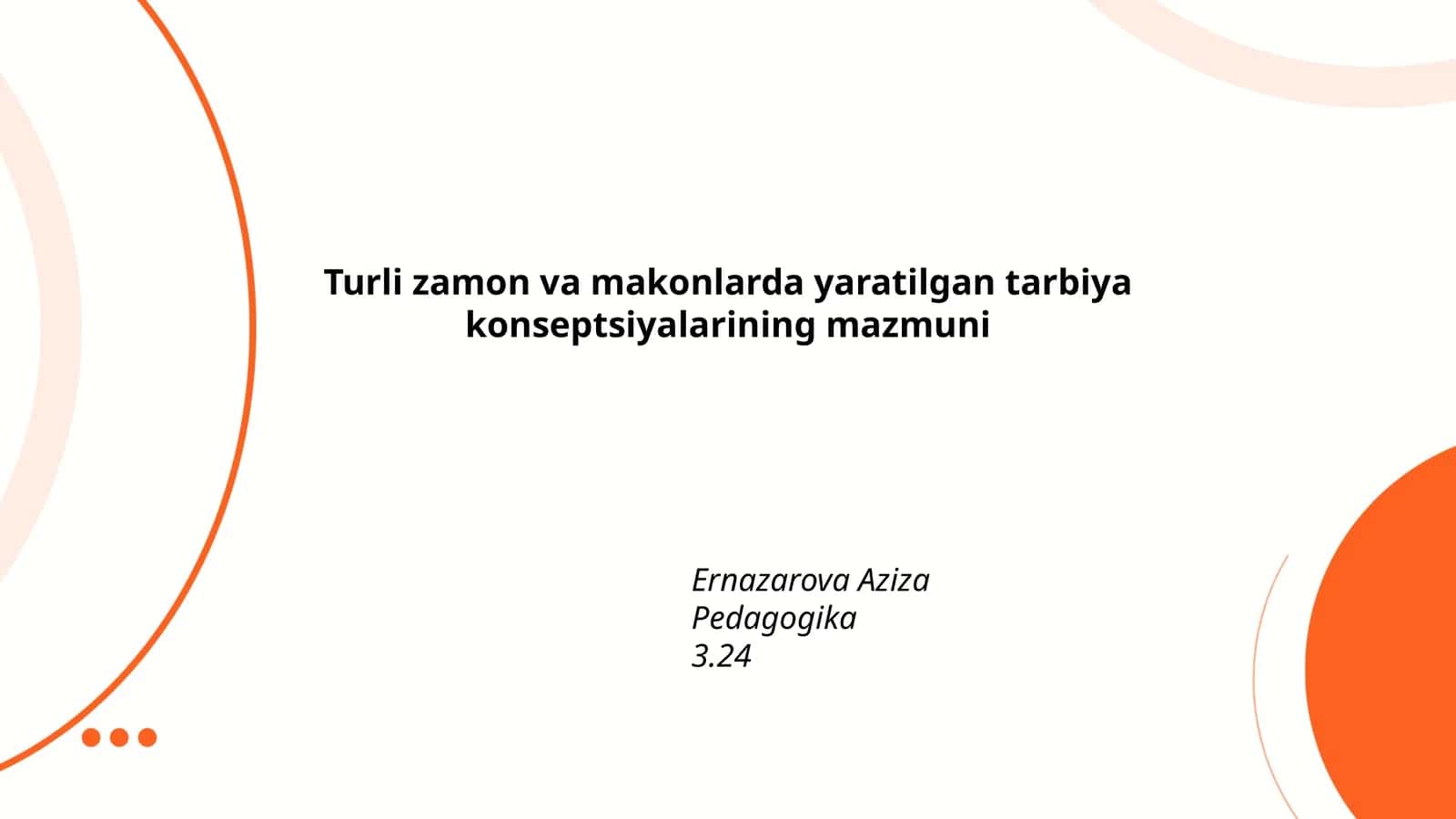 Qadimgi Yunoniston tarbiya konseptsiyalari 1