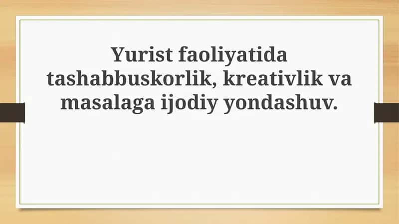 Tashabbus va ijodkorlik 1