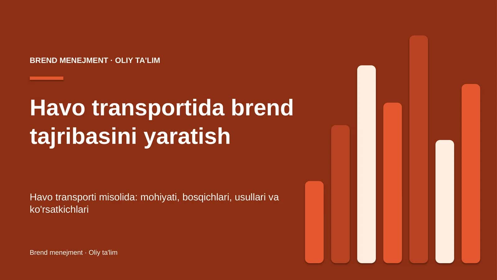 Havo transportida brend tajribasini yaratish 1