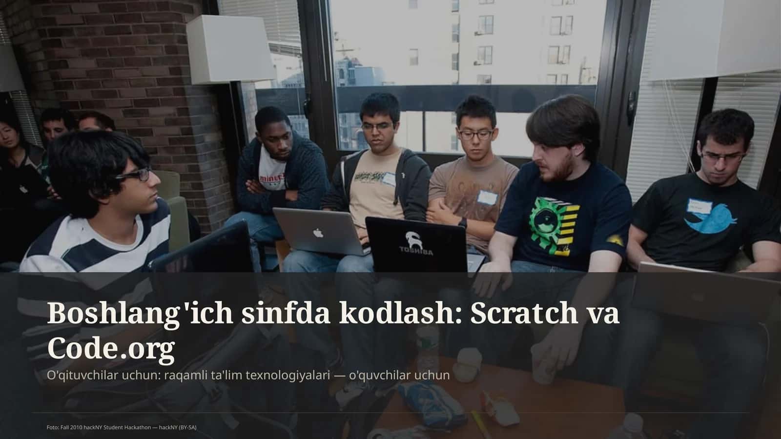 Kodlash: Scratch va Code.org 1